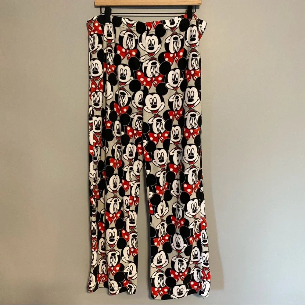 DISNEY Mickey and Minnie fleece pajama pants